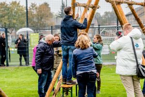 Activiteiten van de scouting tijdens de Kick off van Campus de Braak