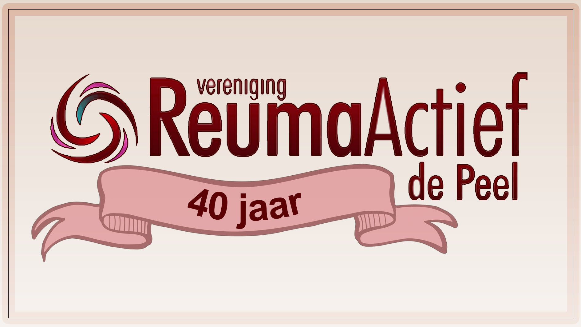 Logo met vaandel reuma de peel